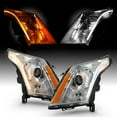 thumbnail image 1 of AKKON - For 2010-2014 Cadillac SRX LED Switch-Back DRL Projector Headlights [Halogen Model] - Chrome Housing, 1 of 7