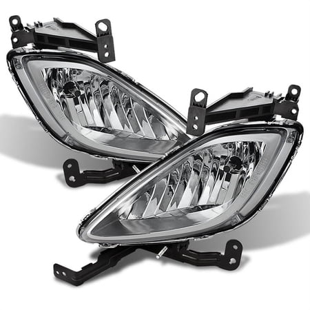 AKKON - For 2011 2012 2013 Hyundai Elantra 4DR Sedan Bumper Driving Fog Light Complate Assembly