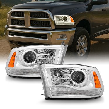 AUHEADMOTOR Factory Style Headlight For 2013-2018 Dodge Ram 1500-3500 (Passenger Side)
