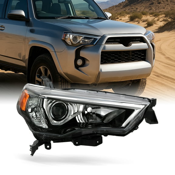 AKKON - For 2014-2023 Toyota 4Runner OE Projector Headlight Replacement - Right Passenger Side [Chrome]