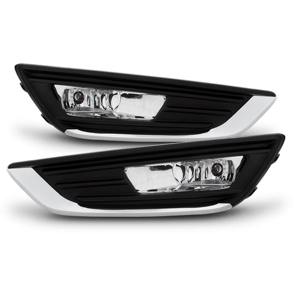 AKKON - For 2015-2018 Ford Focus OE Style Bumper Driving Fog Light w/ Switch + Harness+ Bulbs