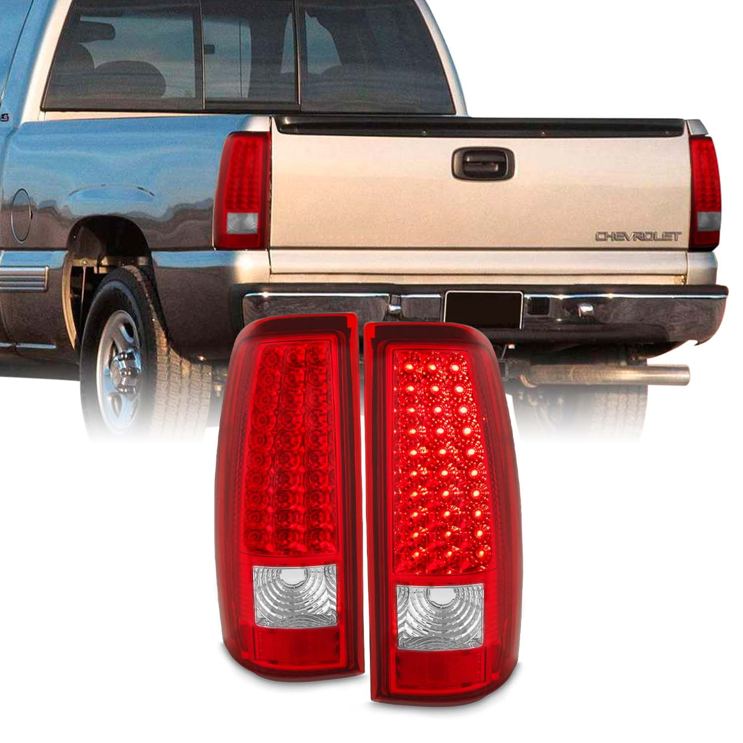 03 Silverado Tail Lights