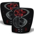 thumbnail image 1 of AKKON - For 99-04 Jeep Grand Cherokee SUV Black Smoke Rear Tail Lights Brake Lamps Replacement Pair Left + Right, 1 of 7