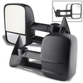 thumbnail image 1 of AKKON - For 99-07 Chevy Silverado Pickup Truck Extendable Towing Manual Mirrors Driver+Passenger Side Pair Replacement, 1 of 6