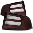 thumbnail image 1 of AKKON - For Acura TL UA6 UA7 Dark Red Clear Tail Lights Rear Brake Lamps Replacement Left + Right, 1 of 6