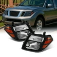 thumbnail image 1 of AKKON - For Black 08-12 Pathfinder Headlights Head Lamps Front Lamps Direct Replacement Pair Left + Right, 1 of 6