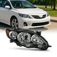 thumbnail image 1 of AKKON - For Black 11-13 Toyota Corolla Passenger Right Side Headlight Head Lamp Direct Replacement, 1 of 6