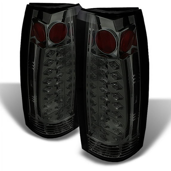 AKKON - For C/K 10 Sierra Jimmy Blazer Suburban Yukon Tahoe Escalade Denali Smoke LED Tail Lights Signal Lamps