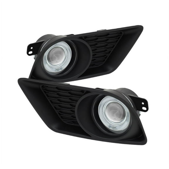 AKKON - For Charger SE R/T SXT LED Projector Clear Fog Lights Lamp Driver+Passenger Pair Replacement