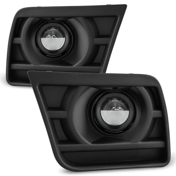 AKKON - For Chevy Camaro SS Z28 Chrome Clear Bumper Driving Fog Light Lamp Assembly W/ Switch + Harness + Bulbs