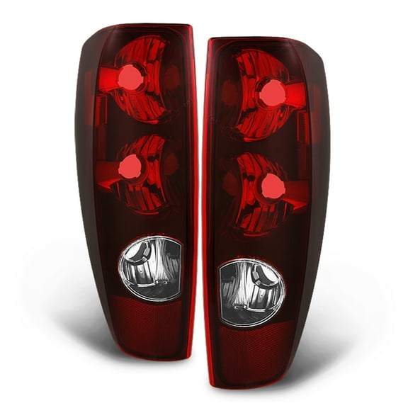 AKKON - For Chevy Colorado / GMC Canyon / Isuzu Pickup Truck Red Tail Lights Driver Left + Passenger Right Replacement Pair