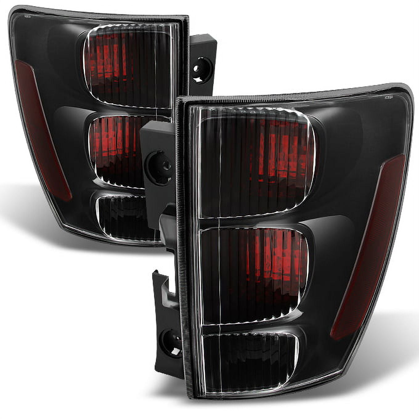 AKKON - For Chevy Equinox Rear Dark Red Tail Lights Driver Left + Passenger Right Side Replacement Pair Set