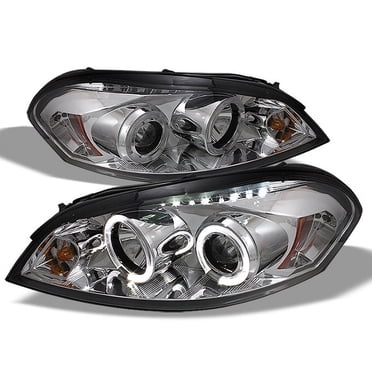 Chrome Housing Amber Corner Headlights For 2006-2016 Impala & Monte Carlo – Pair