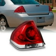 thumbnail image 1 of AKKON - For Chevy Impala Replacement Red Clear Tail Lights Driver Rear Lamps New, 1 of 6