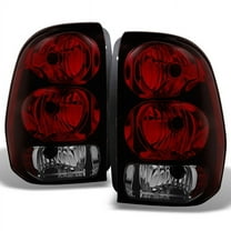 AKKON - For Chevy Trailblazer SUV Red Smoke Tail Lights Brake Lamps Replacement Pair Left   Right Set