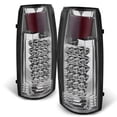 thumbnail image 2 of Carpartsinnovate Smoke LED Tail Lights For Chevy GMC C/K 1500 2500 1988-1998 - Left & Right Pair 2 of 5