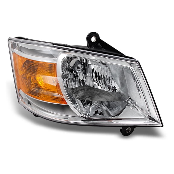 AKKON - For Dodge Grand Caravan Clear Headlights Head Lamps Driver Left + Passenger Right Side Replacement Pair