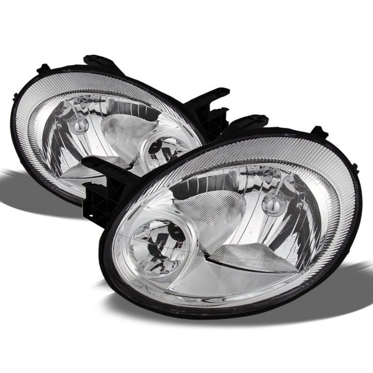 AKKON - For Dodge Neon OE Replacement Chrome Bezel Headlights