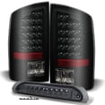 thumbnail image 1 of AKKON - For Dodge Ram Pickup Truck Black Smoke LED Tail Lights Brake Lamps + Smoke LED 3rd Third Brake Lamps, 1 of 7