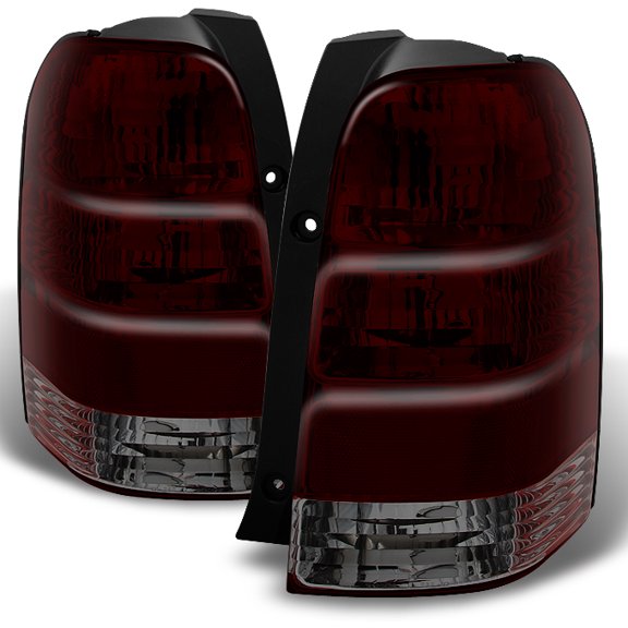 AKKON - For Ford Escape SUV Dark Red Rear Tail Lights Tail Lamps Driver Left +Passenger Right Side Replacement