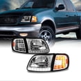 thumbnail image 1 of AKKON - For Ford F150 F250 Light Duty Heritage Expedition OE Replacement LED Headlights Corner Lamps LH/RH, 1 of 6