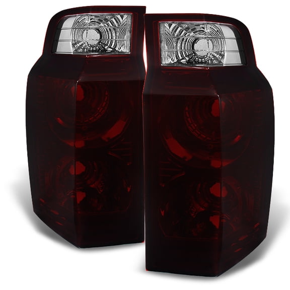 AKKON - For Jeep Commander SUV Dark Red Tail Lights Repalcement Driver Left + Passenger Right Side Pair Set
