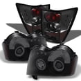 thumbnail image 1 of AKKON - For Jeep Grand Cherokee Black Smoke Dual Ring Projector LED Replacement Headlights + Tail lamp, 1 of 5