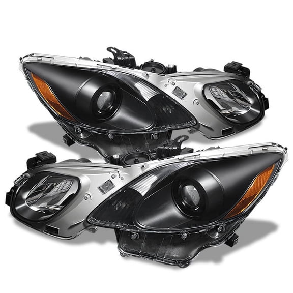 AKKON - For Lexus GS-Series Sedan S190 JDM Black Bezel VIP Xenon HID Type AFS Feature Projector Headlights Pair