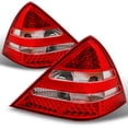 thumbnail image 1 of AKKON - For Mercedes Benz R170 SLK Class Red Clear Rear LED Tail Lights Brake Lamps Replacement Left + Right, 1 of 7