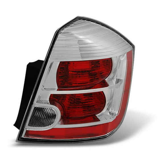 AKKON - For Nissan Sentra 2.0L Base | S | SL | SR Chrome Tail Light Brake Lamp Passenger Right Side Replacement