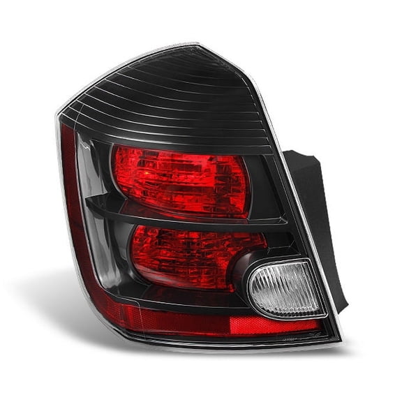 AKKON - For Nissan Sentra 2.5L SE-R Model Black Rear Tail Light Brake Lamp Driver Left Side Replacement