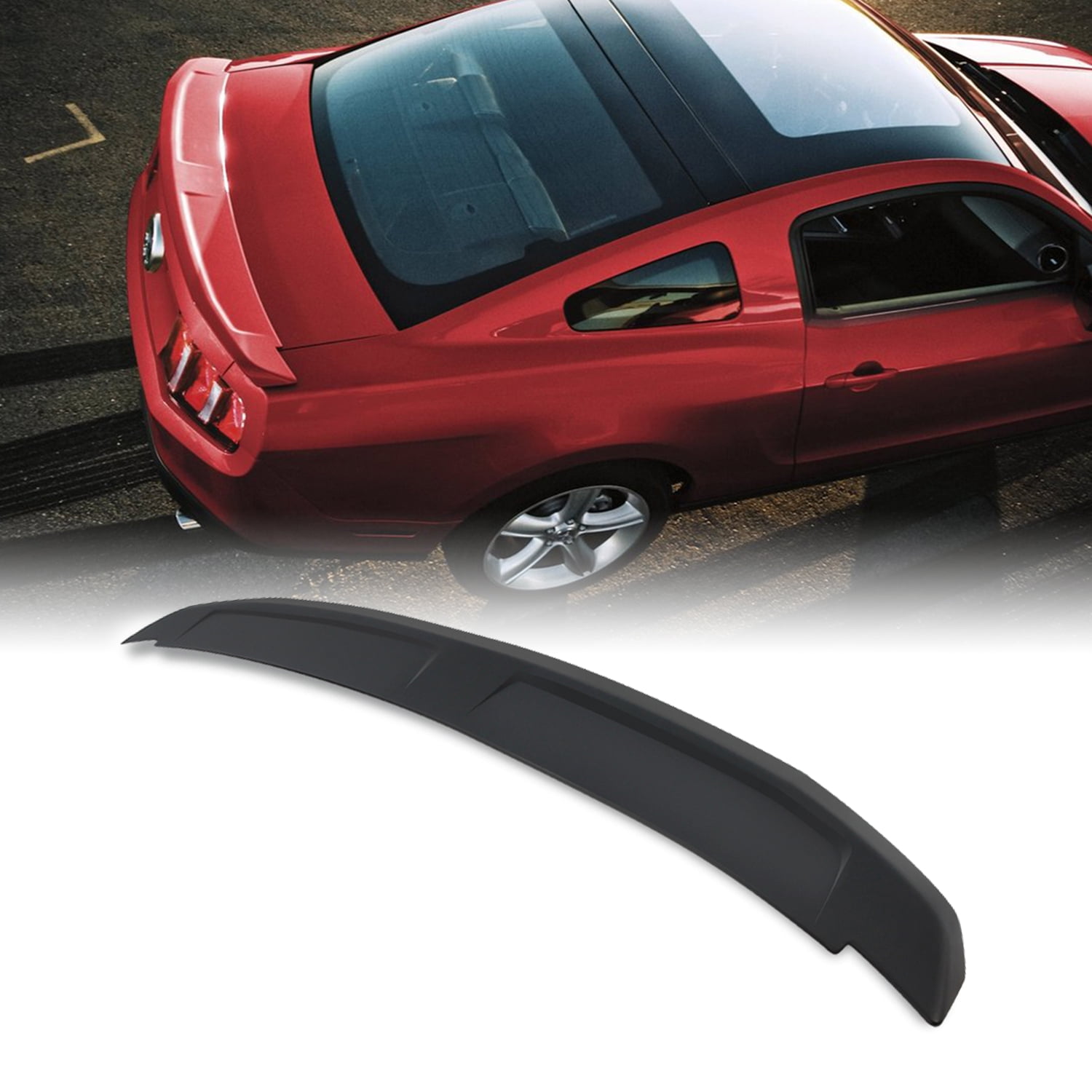 AKKON - For [Paintable GT500 Style] 10-14 Ford Mustang ABS Rear Trunk ...