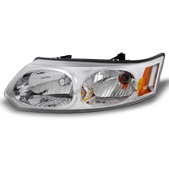 AKKON - For Saturn Ion 4 Door Sedan Clear Driver Left Side Front Headlight Head Lamp Light Replacement