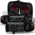 thumbnail image 1 of AKKON - For Smoked Headlight Fot Dodge Ram 99-01 1500/ 2500/ 3500 Sport Pickup + Smoke Tail Brake Light Set, 1 of 7