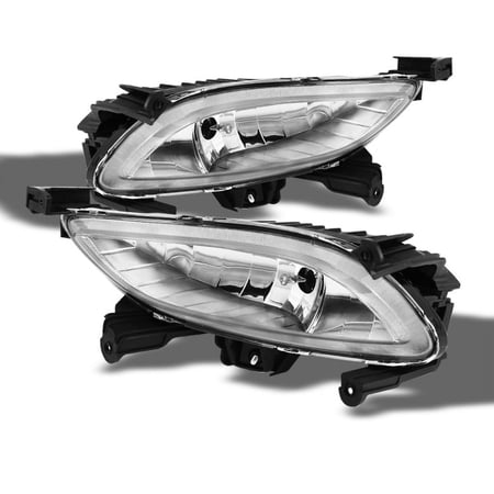 AKKON - For Sonata SE GL GLS Limited 2.0T Sedan Chrome Housing Fog Lights w/Accessories