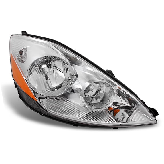 AKKON - For Toyota Sienna Halogen Type Chrome Passenger Right Side Headlight Head Lamp Front Light Replacement