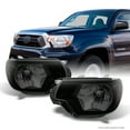 thumbnail image 1 of AKKON - For Toyota Tacoma Pickup Truck Black Smoke Headlights Head Lamps Replacement Left + Right Pair set, 1 of 7