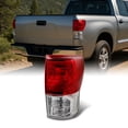thumbnail image 1 of AKKON - For Toyota Tundra Pickup Truck Red Clear Tail Light Rear Brake Lamp Replacement Passenger Right Side, 1 of 5