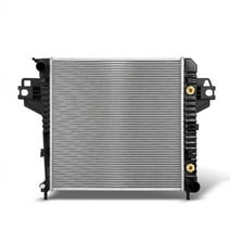 AKKON - For V6 3.7L 6Cyl Liberty With & Without External Cooler 2481 Aluminum Radiator Direct Replacement Assembly