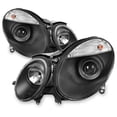 thumbnail image 1 of AKKON - [HID/Xenon Type] Black Bezel For 2003-2009 Mercedes Benz W211 E-Class 4Doors DRL Projector Headlights Left+Right Pair, 1 of 7