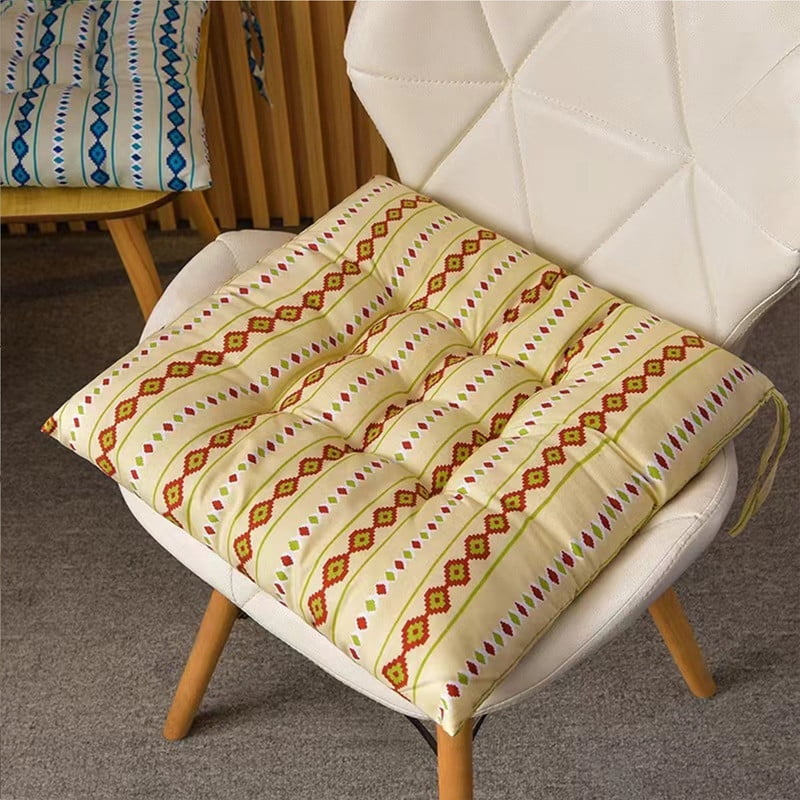 AKMAY 16 Inch Bohemian Style Seat Cushions,Soft Plush Cushion for ...