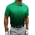 thumbnail image 1 of AKOEE Men's Golf Shirts Moisture Wicking Performance Polos Short Sleeve Collared Summer Casual Quick Dry Tops, 1 of 5