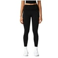 thumbnail image 1 of AKOEE Spandex Leggings Womens High Waist Yoga Workout Pants Ankle Length Buttery Soft Stretch Gym Leggings (S, Black), 1 of 5
