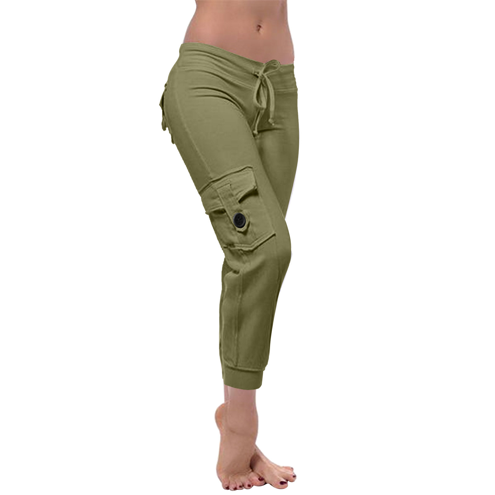 Army green sweatpants womens deals