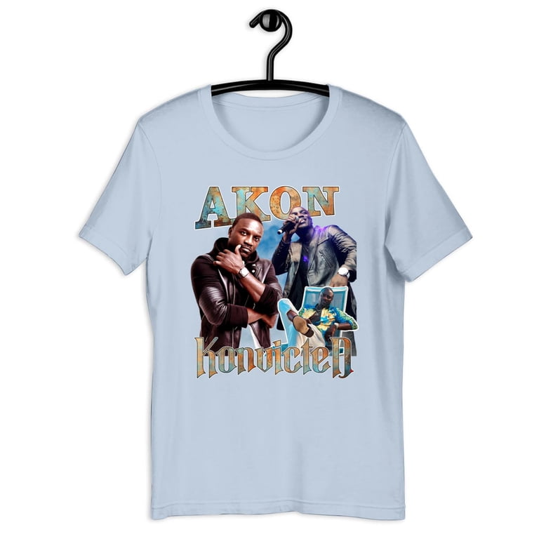 トップス Akon AKON Akon Shirt Tshirt Tee-TH8488 - Walmart.com