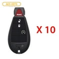 thumbnail image 1 of AKS KEYS Aftermarket Compatible with RAM 2013 - 2021 Fobik Key 4B GQ4-53T (10 Pack), 1 of 6