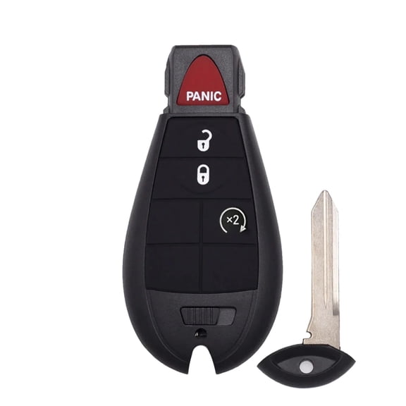 AKS KEYS Aftermarket Compatible with RAM 2013 - 2021 Fobik Key 4B GQ4-53T