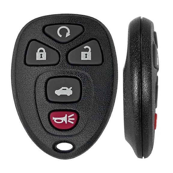 AKS KEYS Keyless Remote Fob for GM 2004 - 2012 5B - KOBGT04A (2 Pack)