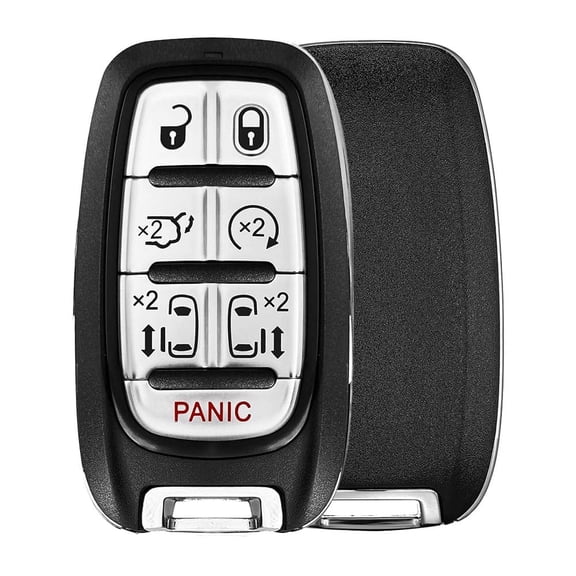 AKS KEYS New Replacement Smart Key for Chrysler Pacifica 2017 - 2020 7B M3N-97395900 (2 pack)