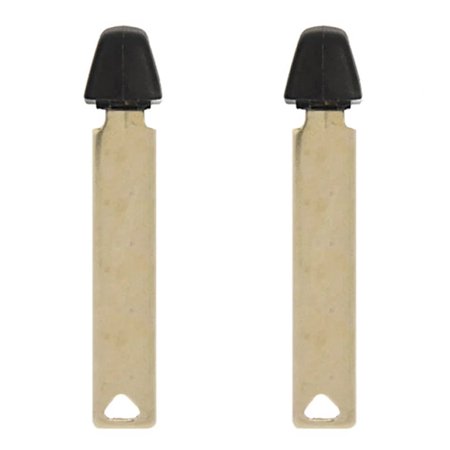 AKS KEYS New Replacement Emergency Key Uncut Blade for Toyota / TOY51 (2 Pack)